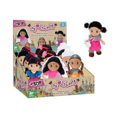 Peluche De Muneca 20Cm 7Modelo 12Pcs Con Caja