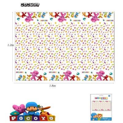 Mantel Plast. 180X120 Cm Pocoyo Y Nina