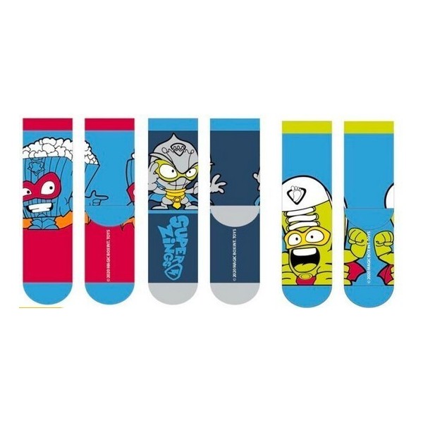 Super Zings Set3 Calcetines 27/30-30/34