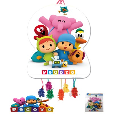 Pinata Silueta Pocoyo Y Nina 45Cm*65Cm