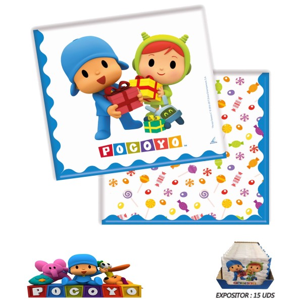 Servilletas 33*33Cm Pocoyo Y Nina Pk-20Uds