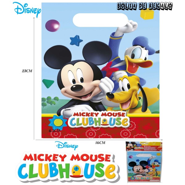 Bolsa De Regalo Playful Mickey Pk -6Uds