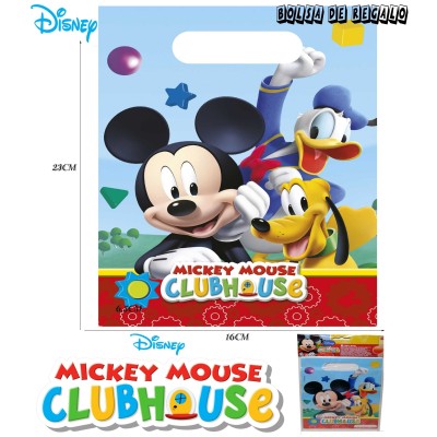 Bolsa De Regalo Playful Mickey Pk -6Uds