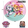 Paw Patrol Platos Papel 23Cm (6 Uds) -Skye Y Everest