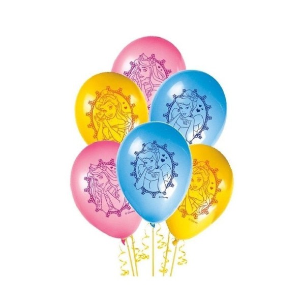 Globos De Princesa  Pk-8Uds