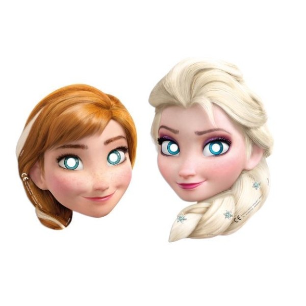 Máscara De Frozen Northern Lights  Pk- 6Unds