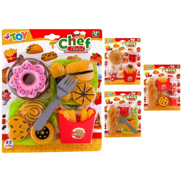 Set Comida Rápida 4Asst,20Cm X 26Cm X 6Cm