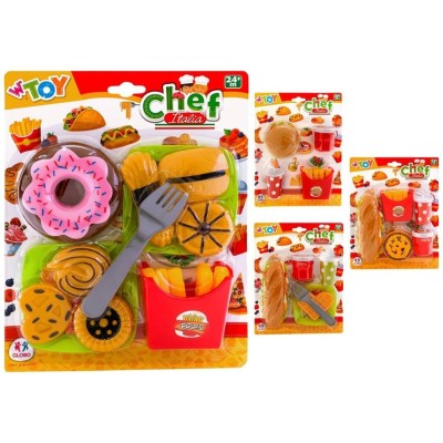 Set Comida Rápida 4Asst,20Cm X 26Cm X 6Cm