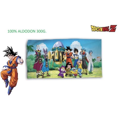 Dragon Ball Toalla Playa Algodon 70*140Cm8436580111010