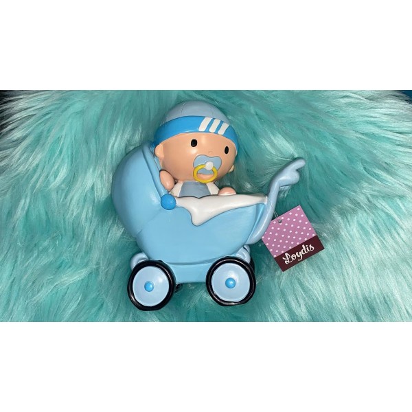 Bautizo 124869 Figura Niño con carrito