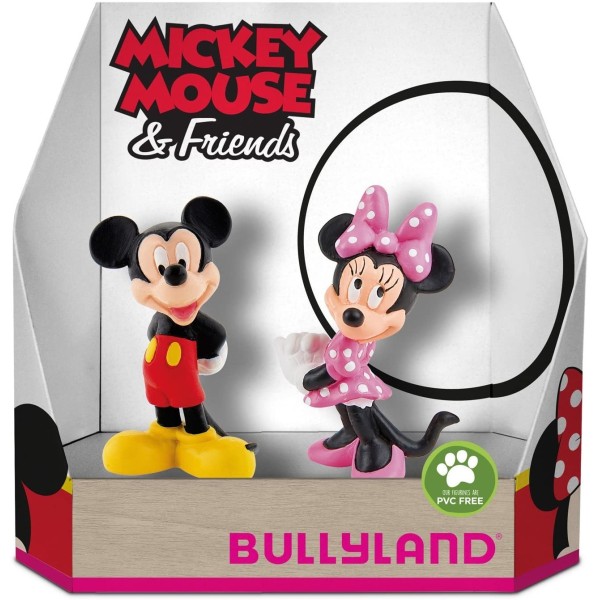 Pack De 2 Figuras Micky Y Minnie
