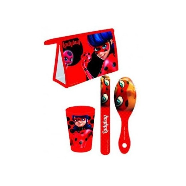Lady Bug Neceser Set Aseo/Viaje