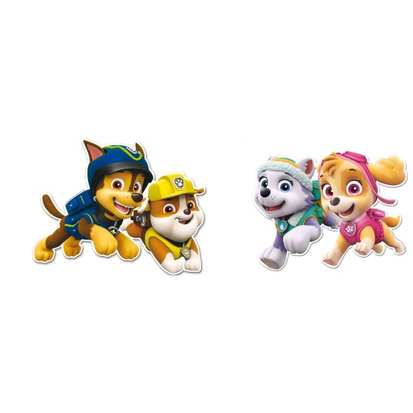 Siluetas De Patrulla Canina Pk-2Uds