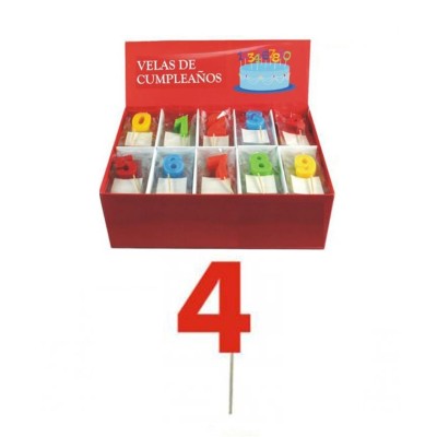 Velas De Cumpleano 4