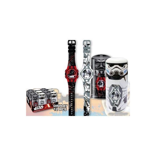 Star Wars Set Hucha Cubilete+Reloj En Turbo