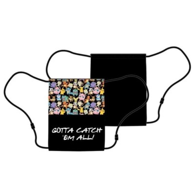 Saco Pokemon 40X35 Cms