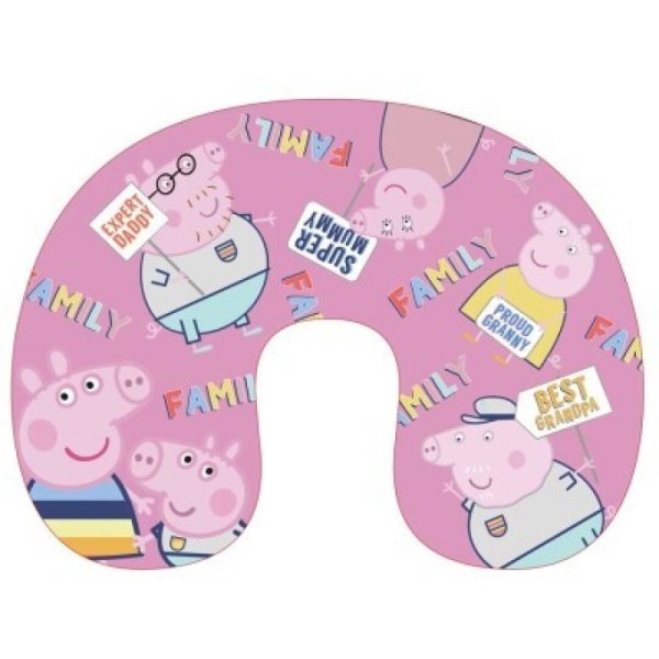 Peppa Pig  Cojin De Viaje Suave