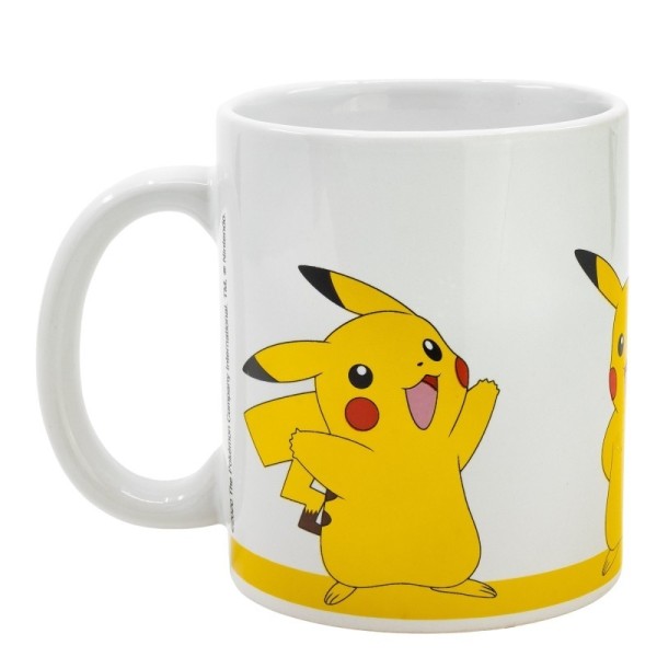 Pokemon Pikachu Taza Ceramica 325 Ml En Caja Regalo