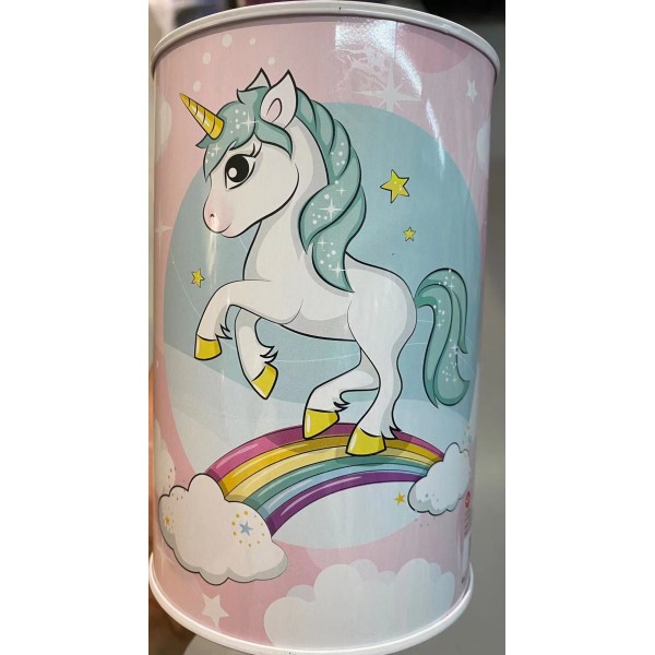 Unicornio Hucha Metalica