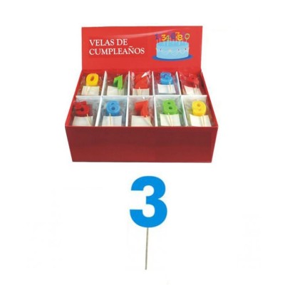 Velas De Cumpleano 3