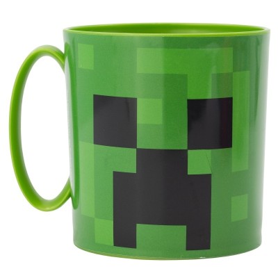Minecraft Taza Micro 390 Ml ,Creeper Green