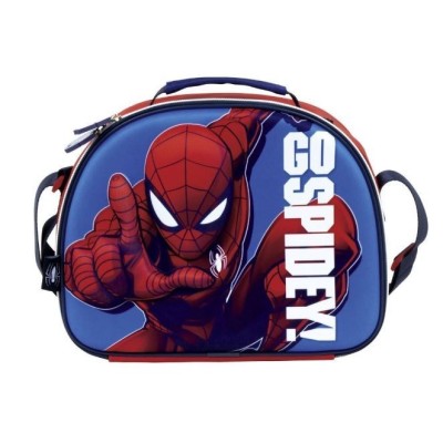 Spiderman Bolso Merendero 3D