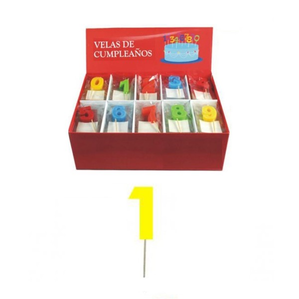 Velas De Cumpleano 1