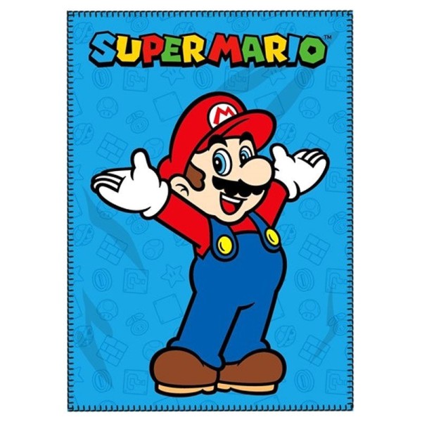 Super Mario Manta Polar 100*140Cm