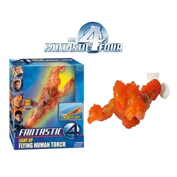 Figura Light Up Flying Human Torch