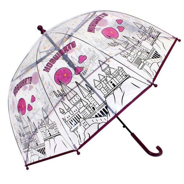 Harry Potter Paraguas Transparente Automatico 46Cm