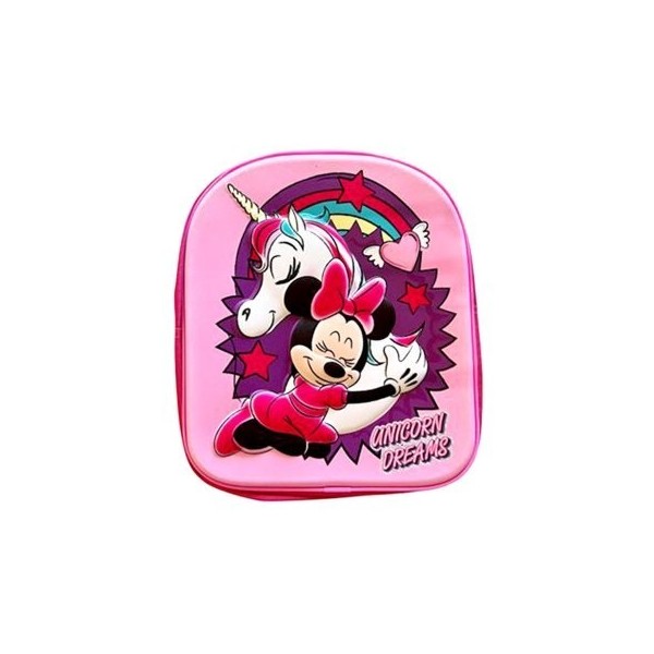 Minnie Mochila 3D  30X26Cm
