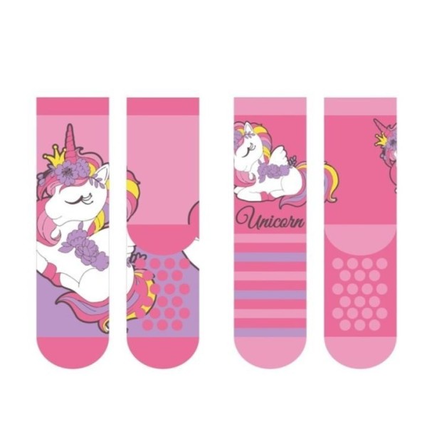 Unicornio Set 2 Calcetin Antidesl T.23-34