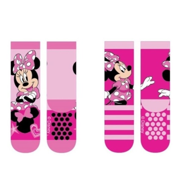 Disney Minnie Set 2 Calcetin Antidesl T.23-34