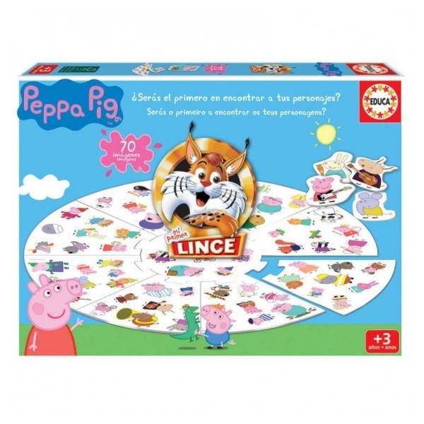 Peppa Pig Lince Edición Familia 70 Imagene- Educa Borras