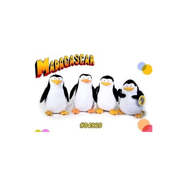 Peluche Pinguinos Madagascar 40Cm