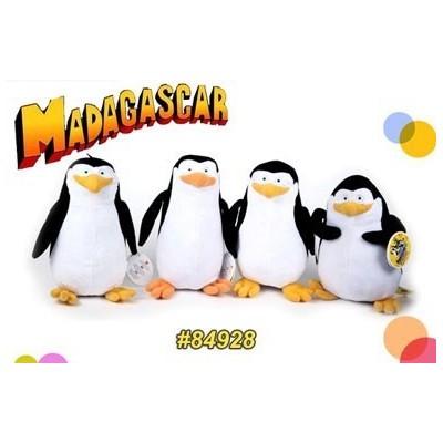 Peluche Pinguinos Madagascar 40Cm