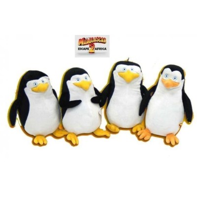 Pinguinos Madagascar 2- Peluche 30Cm