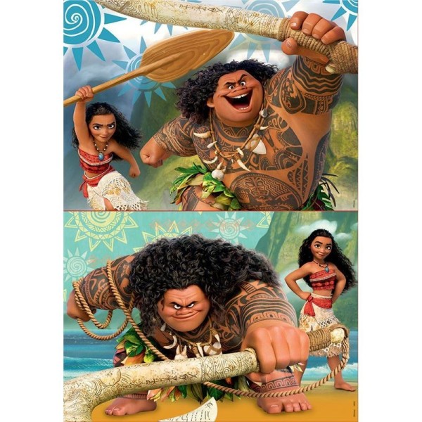 Vaiana Puzzles 2X48 Pcs Educa