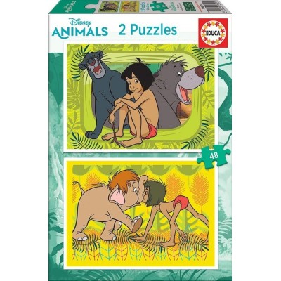 Libro De La Selva Puzzle 2X48