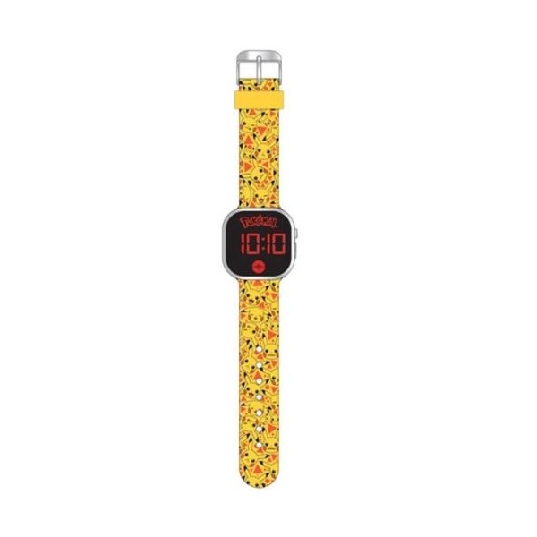 Pokemon Pikachu Reloj Led Digital