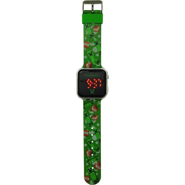 Minecraft Reloj Led Digital