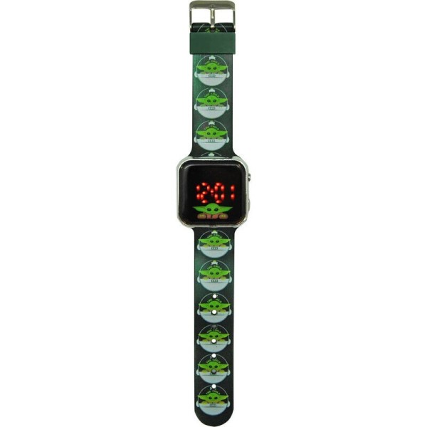 Star Wars Mandalorian Baby Yoda Reloj Led Digital