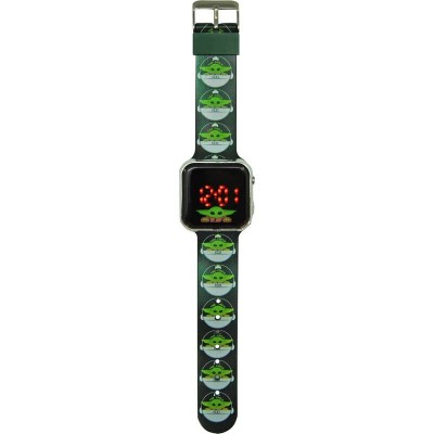 Star Wars Mandalorian Baby Yoda Reloj Led Digital