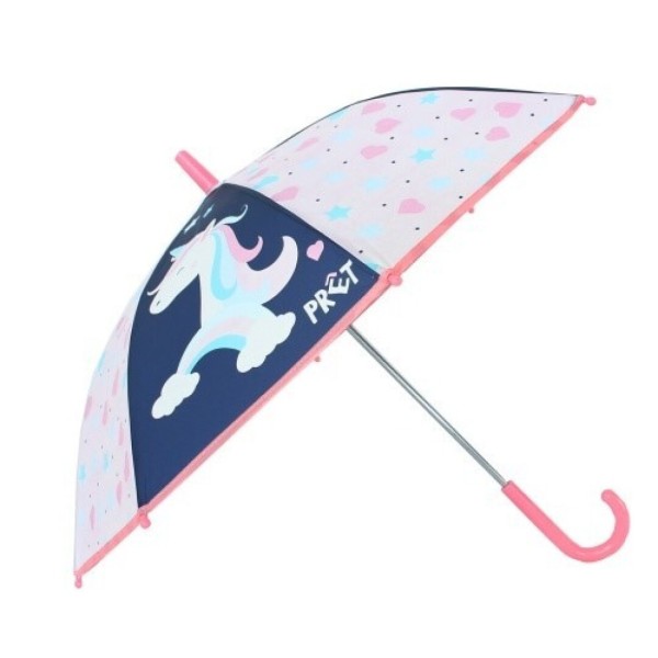 Unicornio Paraguas Transparente Manuel 46Cm