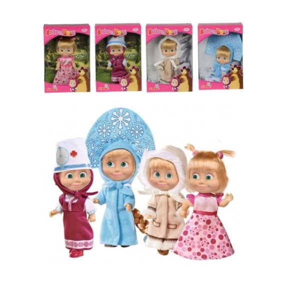 Masha Y Oso Muneca Disfraces En Caja