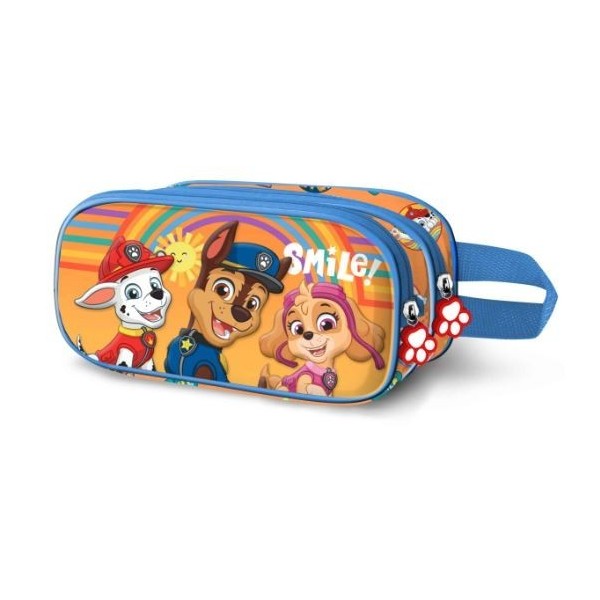 Paw Patrol Portatodo Doble 3D 7*12*23Cm