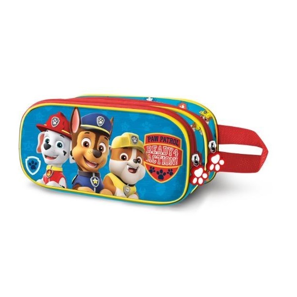 Paw Patrol Portatodo Doble 3D
