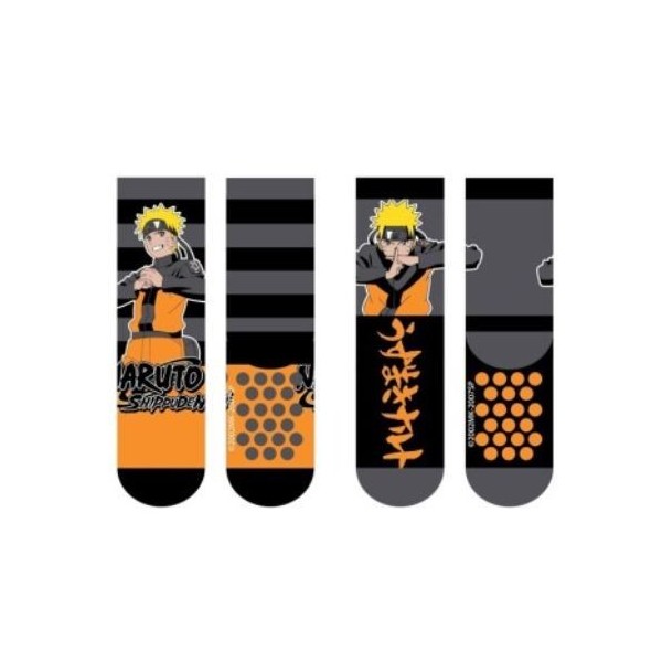 Naruto Calcetin Antiderrapante Pack De 2 Pares T31-34/36-39