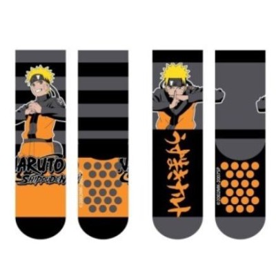 Naruto Calcetin Antiderrapante Pack De 2 Pares T31-34/36-39