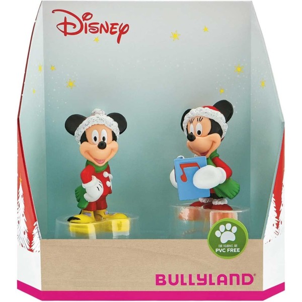 Figuras Set Micky Y Minnie Navidad(2Figuras)